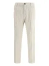 Cruna Mitte Corduroy Trousers In Neutral