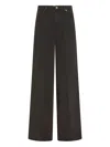 Cruna Taylor Wide-leg Trousers In Black