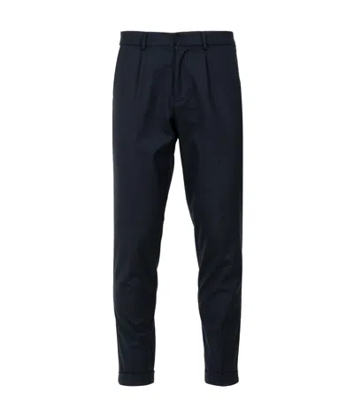 Cruna Trousers Blue In Black