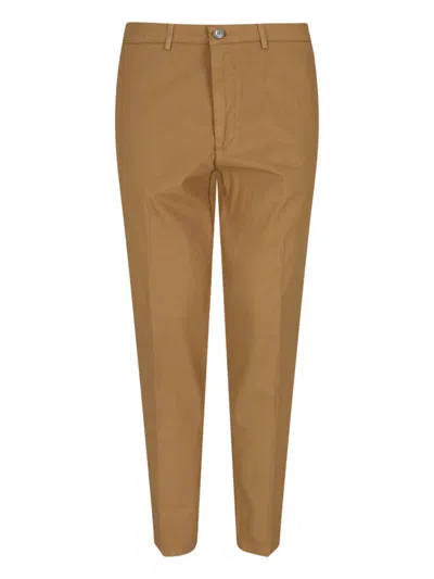 Cruna 'brera' Slim Pants In Brown