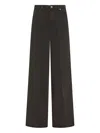 Cruna Taylor Wide-leg Trousers In Black