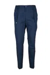 Cruna Trousers - Navy Blue In Blue