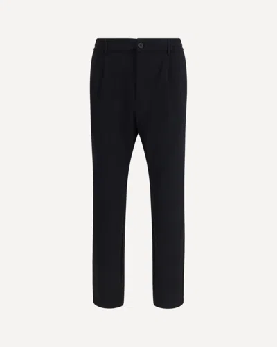 Cruna Trousers With An Elasticated Waistband In Black
