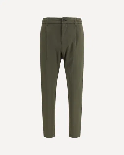 Cruna Trousers With An Elasticated Waistband In Green