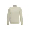 Cruna Mock-neck Long-sleeved Sweater In Yellow