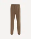 Cruna Pleat-details Trousers In Brown