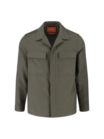 CRUNA VIRGIN WOOL SHIRT