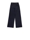 Cruna Wide Jeans In Blue Denim