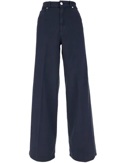 Cruna Wide-leg Jeans In Blue