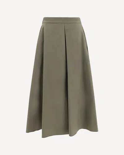 Cruna Wide Midi Skirt