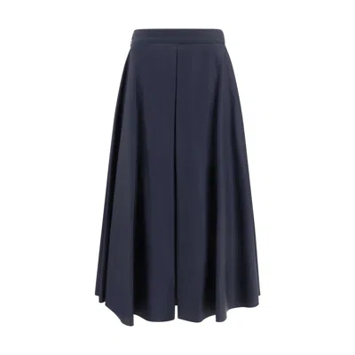 Cruna Wide Midi Skirt