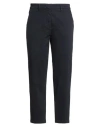 Cruna Woman Pants Midnight Blue Size 10 Cotton, Elastane