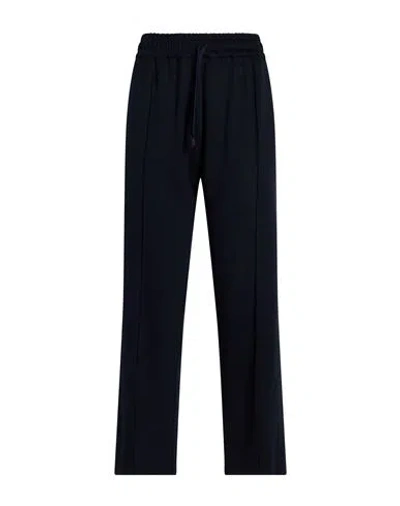 Cruna Woman Pants Midnight Blue Size 10 Virgin Wool, Acrylic