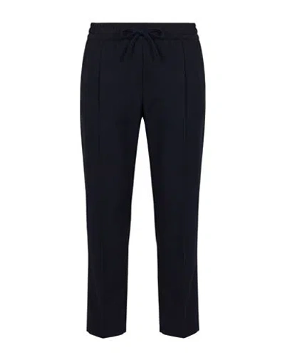 Cruna Woman Pants Midnight Blue Size 2 Polyester, Virgin Wool, Elastane