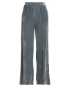 Cruna Woman Pants Slate Blue Size 6 Viscose, Polyamide In Gray