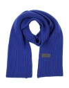 Cruna Woman Scarf Bright Blue Size - Wool, Cashmere