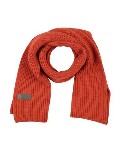 Cruna Woman Scarf Rust Size - Wool, Cashmere