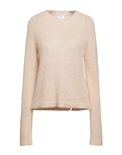 Cruna Woman Sweater Blush Size 8 Mohair Wool, Polyamide, Wool In Pink