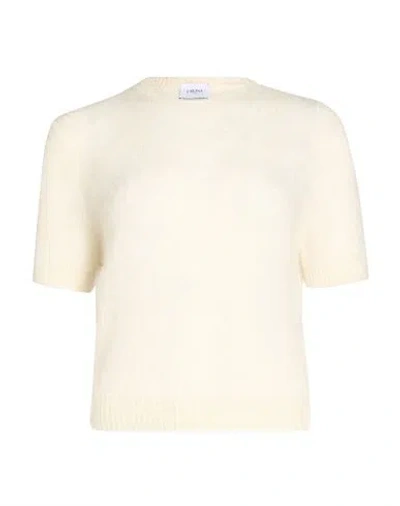 Cruna Woman Sweater Ivory Size 6 Mohair Wool, Polyamide, Wool In White