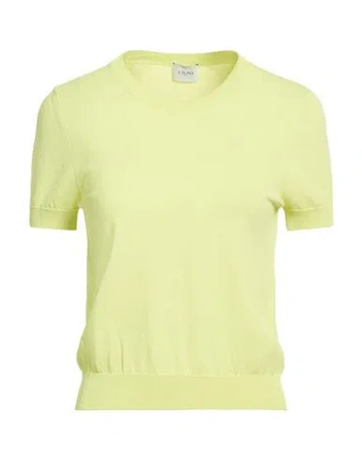 Cruna Woman Sweater Light Green Size 6 Viscose, Polyamide