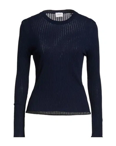 Cruna Woman Sweater Midnight Blue Size 6 Viscose, Polyamide
