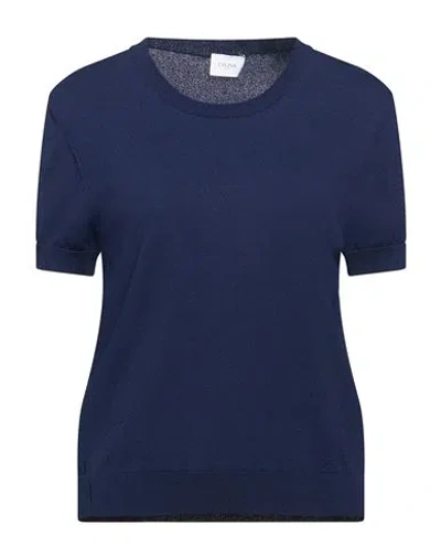 Cruna Woman Sweater Navy Size 10 Viscose, Polyamide