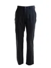 Cruna Wool-blend Trousers In Black