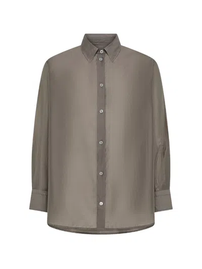 Cruna Yvonne Buttoned Shirt In Gray