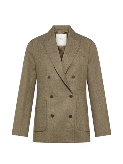 CRUNA ZOE DOUBLE-BREASTED BLAZER