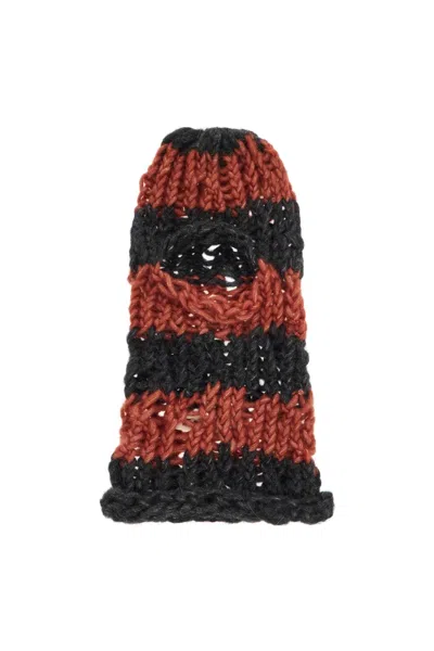 C.RUSADE STRIPED BALACLAVA HELMET