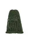 C.rusade Solid Color Braided Balaclava In Brown