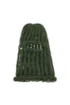 C.rusade Solid Color Braided Balaclava In Brown