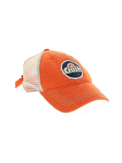Pre-owned Crush Baseball Cap In Orange