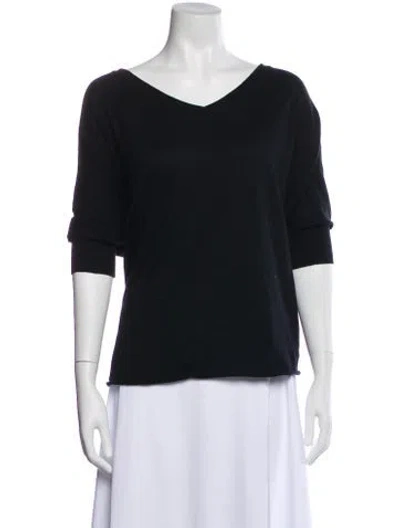 Pre-owned Crush Bateau Neckline Sweater W/ Tags In Blue