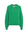 Crush Cabana' Cashmere Sweater In Green
