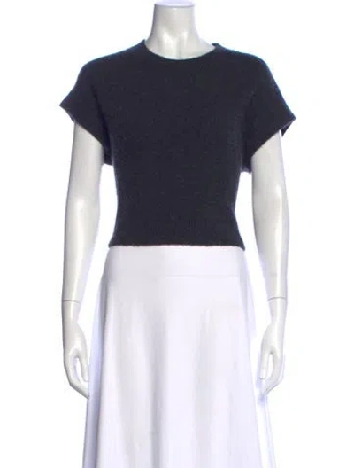 Pre-owned Crush Cashmere Crew Neck Sweater In Blue