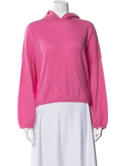 Pre-owned Crush Cashmere Crew Neck Sweater In Pink
