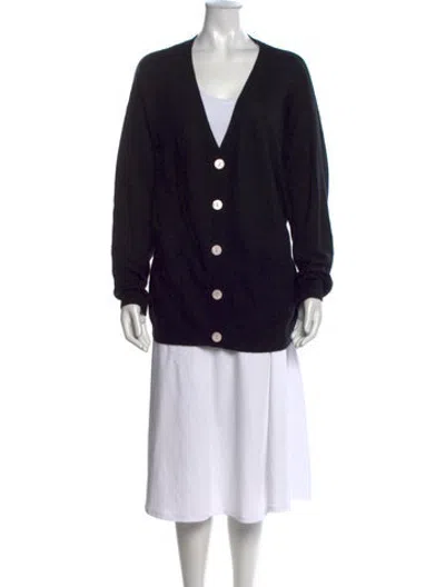 Pre-owned Crush Cashmere Crew Neck Sweater W/ Tags In Black