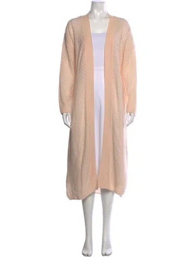 Pre-owned Crush Cashmere Patterned Sweater In Pink