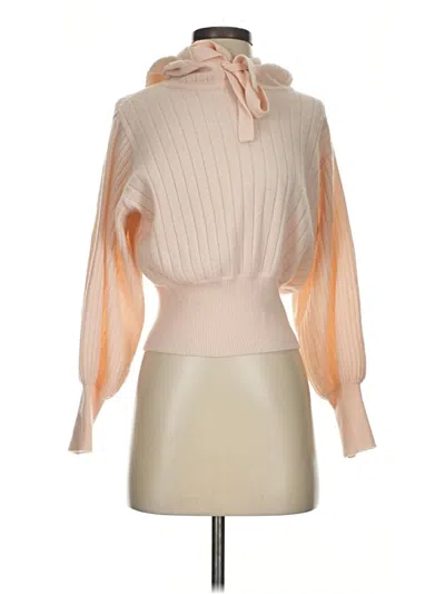 Pre-owned Crush Cashmere Pullover Sweater In Tan