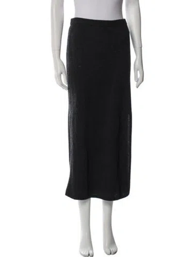 Pre-owned Crush Cashmere Square Neckline Sweater W/ Tags In Black