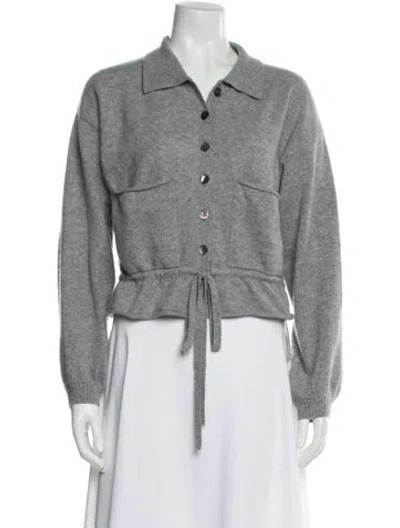 Pre-owned Crush Cashmere Sweater In Gray