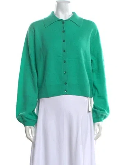 Pre-owned Crush Cashmere Sweater In Green
