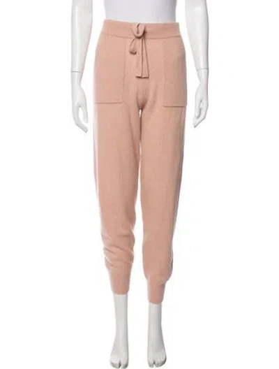 Pre-owned Crush Cashmere Sweatpants In Pink