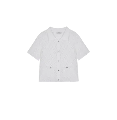Crush Collection Diamond Pointelle Shirt