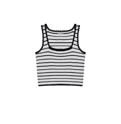 Crush Collection Striped Tank Top