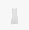 Crush Collection Chinese Style Floral Textured Dress