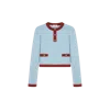 Crush Collection Button In Blue