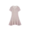 Crush Collection Multicolor Gradient Dress In Pink