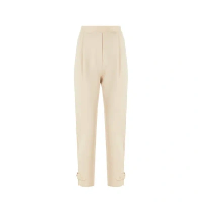 Crush Collection Pantalon En Maille In Beige